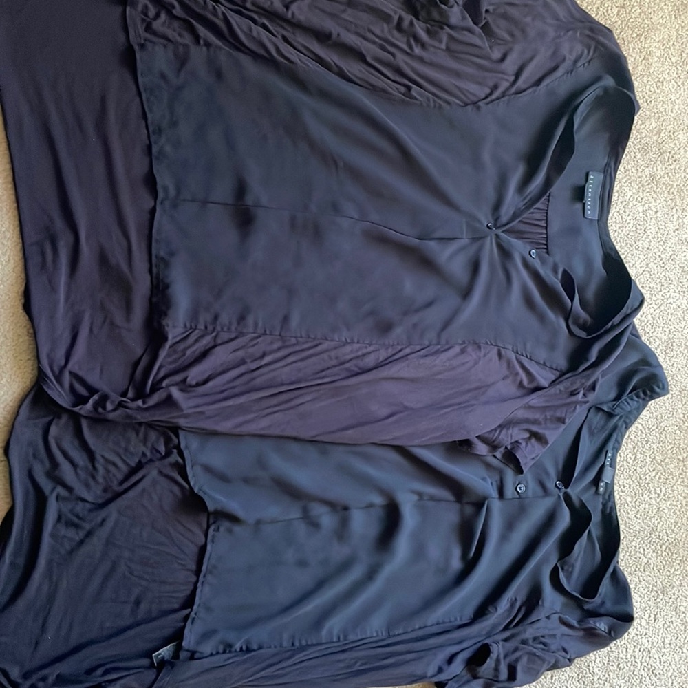 Two Black Blouses
